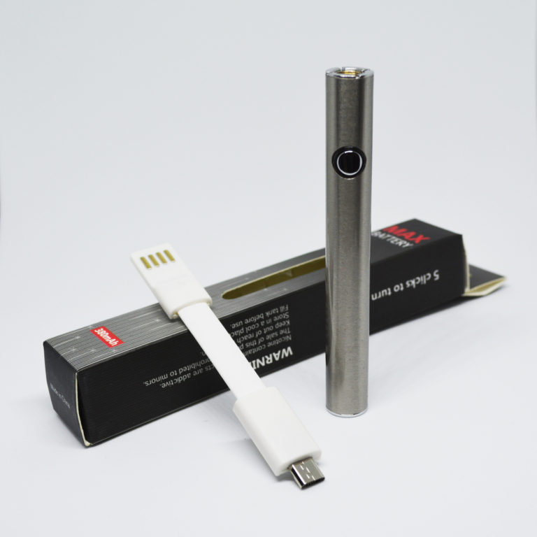 MAX BATTERY 380mAh (BLACK or SILVER)