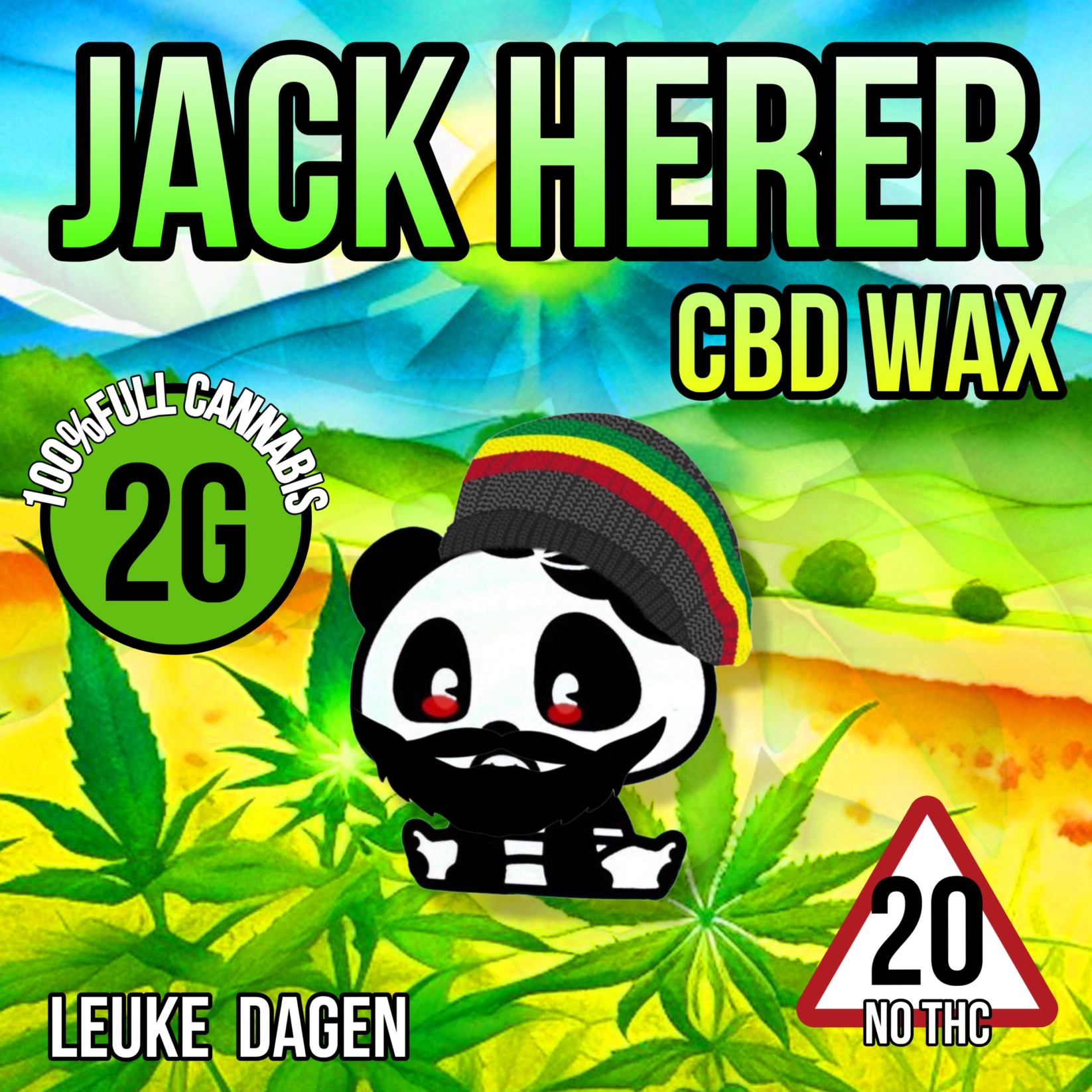 LEUKE DAGEN WAX 【CBD】