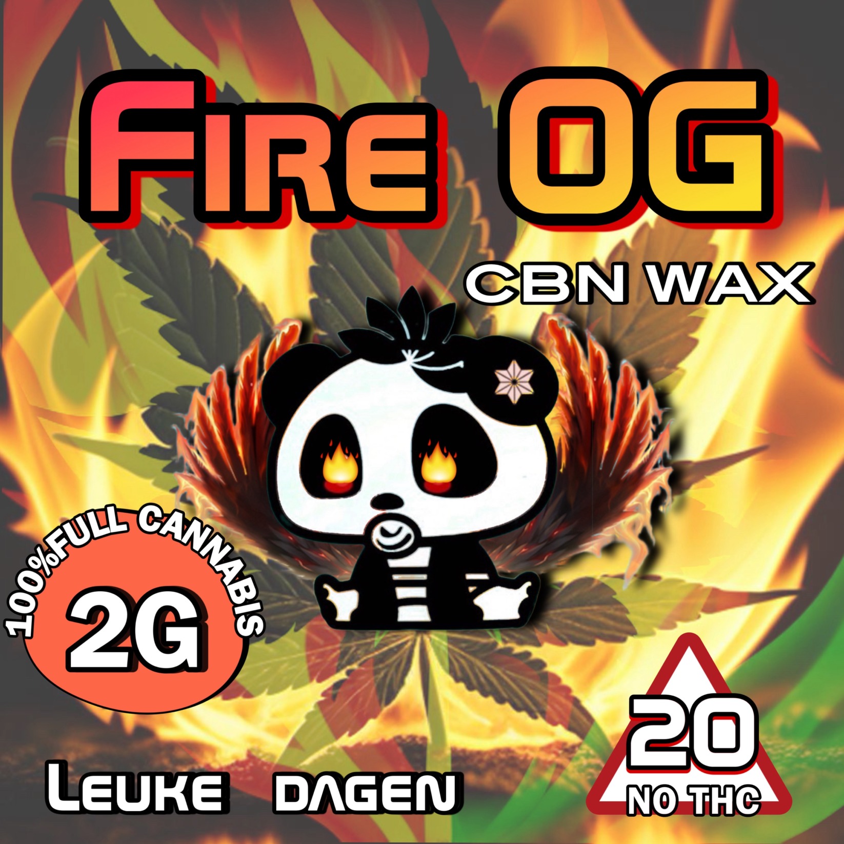 LEUKE DAGEN WAX 【CBN】