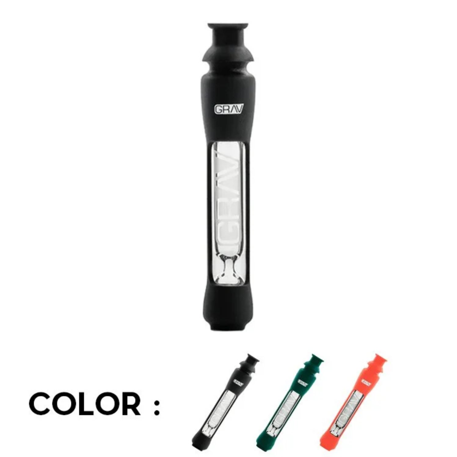GRAV - 12mm シリコンスキン Taster ガラスワンヒッター